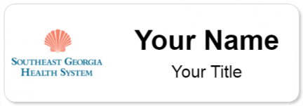 Custom name badges for South East Georgia Health System