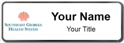 Custom name badges for South East Georgia Health System