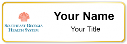 Custom name badges for South East Georgia Health System