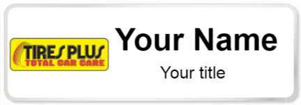 Custom name badges for Tires Plus