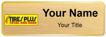 Custom name badges for Tires Plus