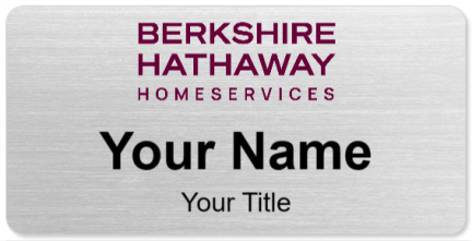 Custom name badges for Berkshire Hathaway