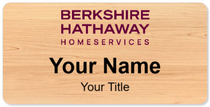Custom name badges for Berkshire Hathaway