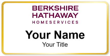 Custom name badges for Berkshire Hathaway