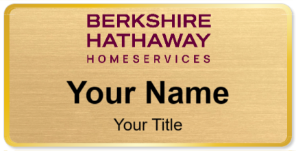 Custom name badges for Berkshire Hathaway