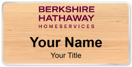 Custom name badges for Berkshire Hathaway