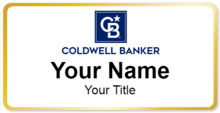 Custom name badges for Coldwell Banker