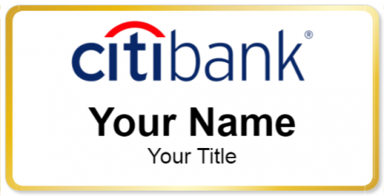 Citibank Template Image