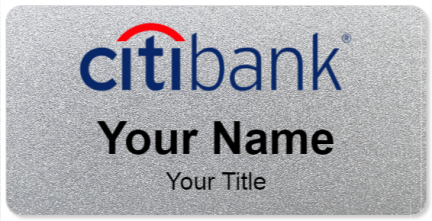 Custom name badges for Citibank