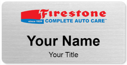 Custom name badges for Firestone