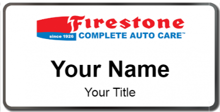 Custom name badges for Firestone