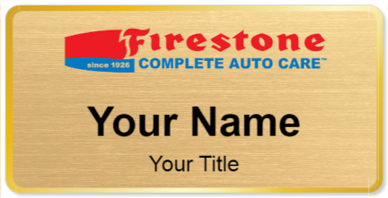 Custom name badges for Firestone