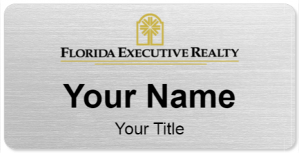 Custom name badges for Florida Executive Realty