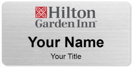 Custom name badges for Hilton Garden Inn