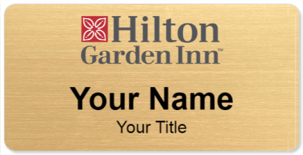 Custom name badges for Hilton Garden Inn