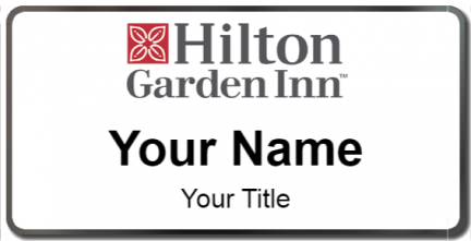 Custom name badges for Hilton Garden Inn