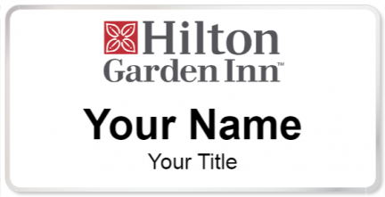 Custom name badges for Hilton Garden Inn