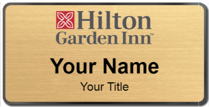 Custom name badges for Hilton Garden Inn