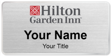 Custom name badges for Hilton Garden Inn