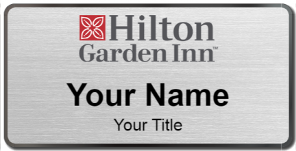 Custom name badges for Hilton Garden Inn