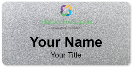Custom name badges for Hospice Foundation