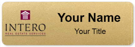 Custom name badges for Intero Real Estate