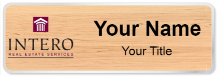 Custom name badges for Intero Real Estate