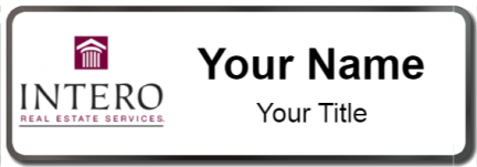 Custom name badges for Intero Real Estate