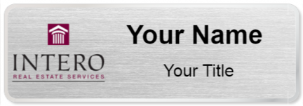 Custom name badges for Intero Real Estate