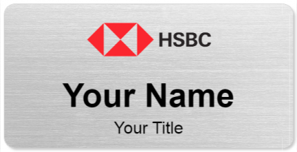 Custom name badges for HSBC