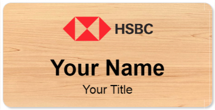 Custom name badges for HSBC
