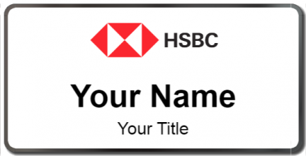 Custom name badges for HSBC