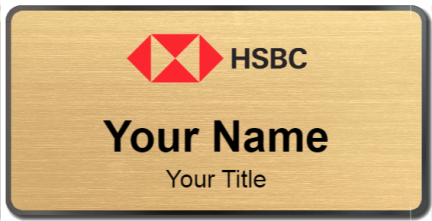Custom name badges for HSBC