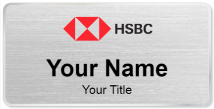 Custom name badges for HSBC