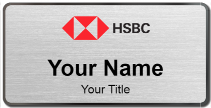 Custom name badges for HSBC
