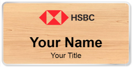 Custom name badges for HSBC