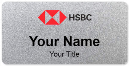 Custom name badges for HSBC
