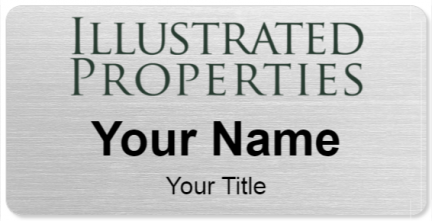 Custom name badges for Illustrated Properties