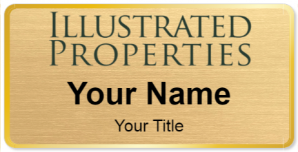 Custom name badges for Illustrated Properties