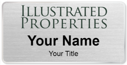 Custom name badges for Illustrated Properties