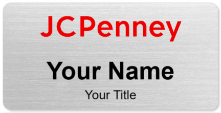 Custom name badges for JCPenney