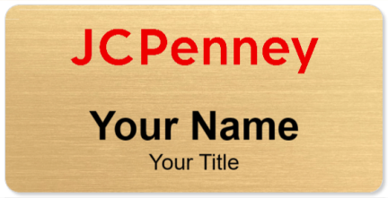 Custom name badges for JCPenney