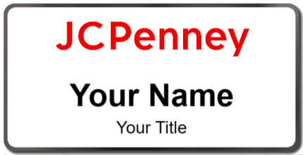 Custom name badges for JCPenney