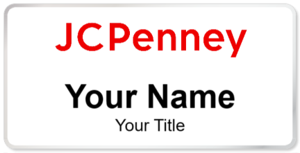Custom name badges for JCPenney