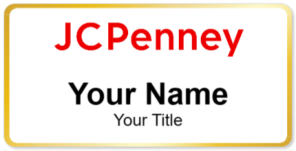 Custom name badges for JCPenney