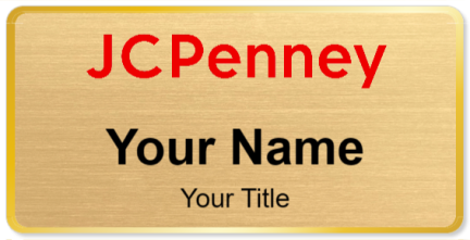 Custom name badges for JCPenney