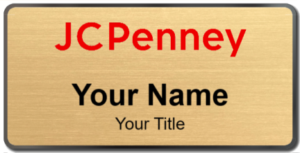 Custom name badges for JCPenney