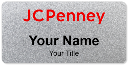 Custom name badges for JCPenney