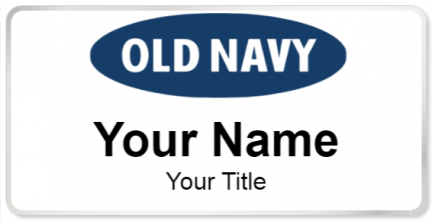 Custom name badges for Old Navy