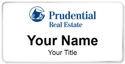 Custom name badges for Prudential Real Estate